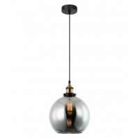 CLA-Pesini-Interior Wine Glass with Antique Brass/ Chrome Highlight Pendant Lights